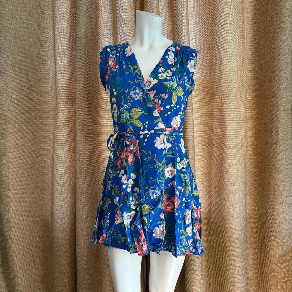 Yumi Kim Floral Warp Dress - Size M